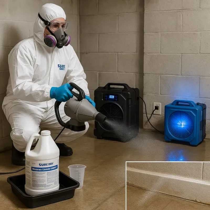 Sanitization and Odor Removal process in Bangs, TX