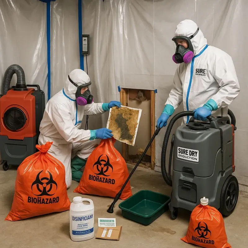 Contaminated Water Handling Protocols process in Bangs, TX