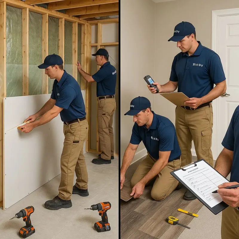 Repairs and Reconstruction process in Bangs, TX